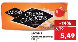 Kaufland JACOB'S Crackers cromoși Ofertă