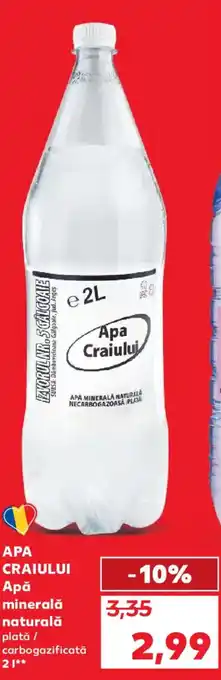 Kaufland APA CRAIULUI Apă minerală naturală Ofertă