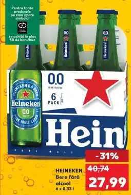 Kaufland HEINEKEN Bere fără alcool Ofertă