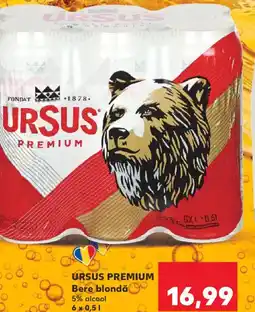 Kaufland URSUS PREMIUM Bere blondă Ofertă