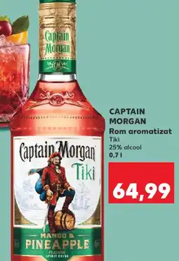 Kaufland CAPTAIN MORGAN Rom aromatizat Tiki Ofertă