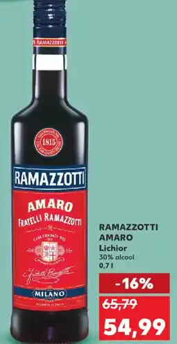 Kaufland RAMAZZOTTI AMARO Lichior Ofertă