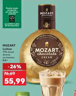 Kaufland MOZART Lichior Ofertă