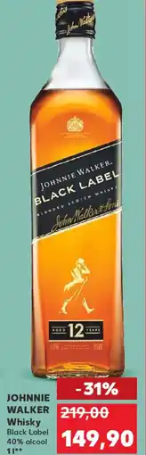 Kaufland JOHNNIE WALKER Whisky Ofertă