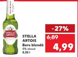 Kaufland STELLA ARFOIS Bere blondă Ofertă