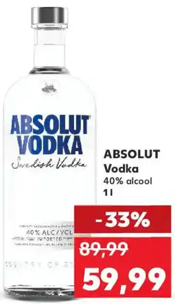 Kaufland ABSOLUT Vodka Ofertă