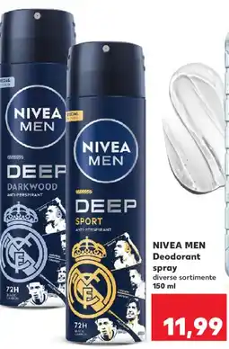 Kaufland NIVEA MEN Deodorant spray Ofertă