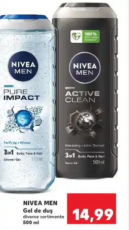 Kaufland NIVEA MEN Gel de duş Ofertă
