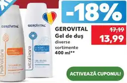 Kaufland GEROVITAL Gel de duş Ofertă