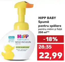 Kaufland HIPP BABY Spumǎ pentru spălare Ofertă