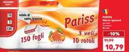 Kaufland PARISS Hârtie igienică Ofertă