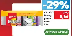 Kaufland CHISTO Bureţi pentru vase Ofertă