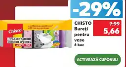 Kaufland CHISTO Bureţi pentru vase Ofertă