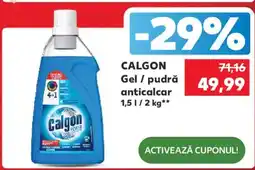 Kaufland CALGON Gel / pudră anticalcar Ofertă