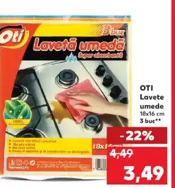 Kaufland OTI Lavete umede Ofertă