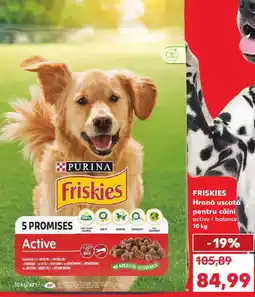 Kaufland FRISKIES Hrană uscată pentru câini Ofertă