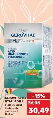 Kaufland GEROVITAL H3 HYALURON C Ofertă