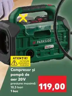 Kaufland Compresor și pompă de aer 20V Ofertă