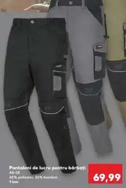 Kaufland Pantaloni de lucru pentru bărbați Ofertă