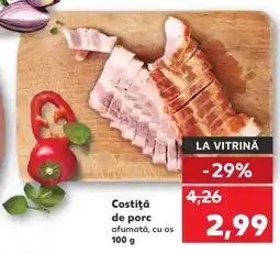 Kaufland Costiță de porc afumată, cu os Ofertă