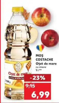 Kaufland MOȘ COSTACHE Oțet de mere cu miere Ofertă