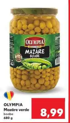 Kaufland OLYMPIA Mazăre verde boabe Ofertă
