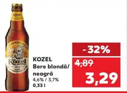 Kaufland KOZEL Bere blondă / neagră Ofertă