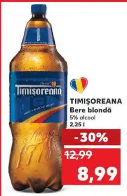 Kaufland TIMIŞOREANA Bere blondă Ofertă
