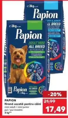 Kaufland PAPION Ofertă