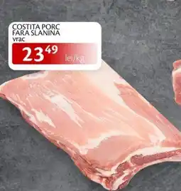 Unicarm Costita porc fara slanina vrac Ofertă