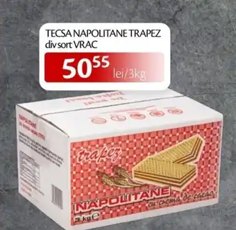 Unicarm Tecsa napolitane trapez Ofertă