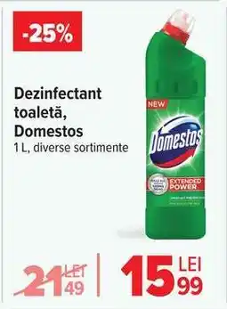 Carrefour Dezinfectant toaletă Domestos Ofertă