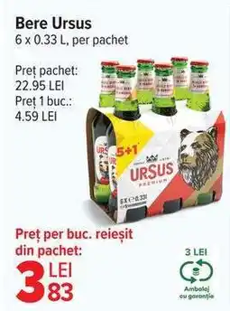 Carrefour Bere Ursus Ofertă