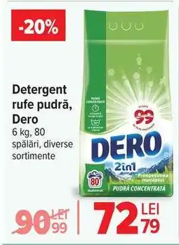 Carrefour Detergent rufe pudră, Dero Ofertă