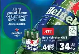 Carrefour Bere Heineken OWB Ofertă