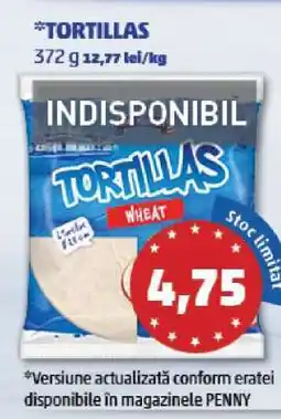 Penny Tortillas Ofertă