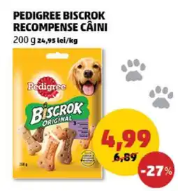 Penny Pedigree Biscrok Recompense Câini Ofertă