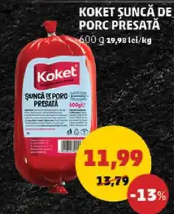 Penny Koket Șuncă de Porc Presată Ofertă