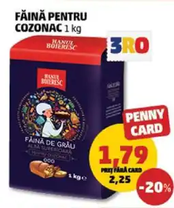 Penny Făină pentru cozonac 1 kg Ofertă