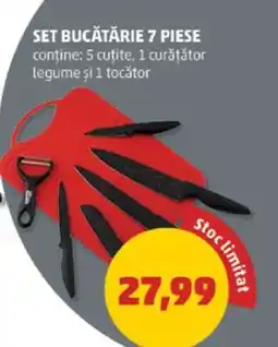 Penny SET BUCĂTĂRIE 7 PIESE Ofertă