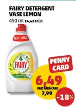 Penny FAIRY DETERGENT VASE lemon Ofertă