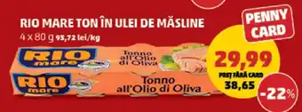 Penny RIO MARE TON ÎN ULEI DE MĂSLINE Ofertă