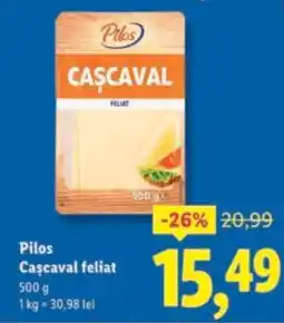 Lidl Pilos Cașcaval feliat Ofertă
