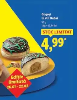 Lidl Gogoși în stil Dubai Ofertă