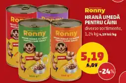 Penny Ronny Hrană Umedă pentru Câini Ofertă