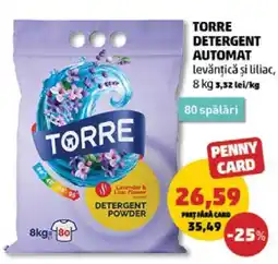 Penny TORRE DETERGENT AUTOMAT Ofertă