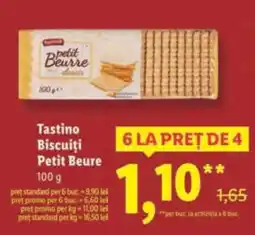 Lidl Tastino Biscuiți Petit Beure Ofertă