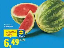 Lidl Pepene verde cu puțini sâmburi Ofertă