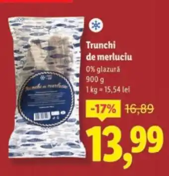 Lidl Trunchi de merluciu Ofertă