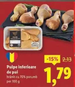 Lidl Pulpe inferioare de pui Ofertă